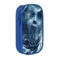 thumbnail image 1 of XMXY Monster Creepy Horror Pencil Case Cute Aesthetic, Portable Pencil Bags with Compartments Zipper Blue, 1 of 7
