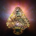 thumbnail image 3 of LINLIN 3D Firework Bulb Starry Light Bulb E27 AC 85-220V 4W Retro Edison Bulb Warm White Light for Holiday Christmas Decoration Bar Glass LED Lamp, 3 of 6
