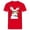 Red, variant on Mens Easter Day Shirts Short Sleeve Crew Neck Tops Funny Rabbit Graphic Tees Red XL