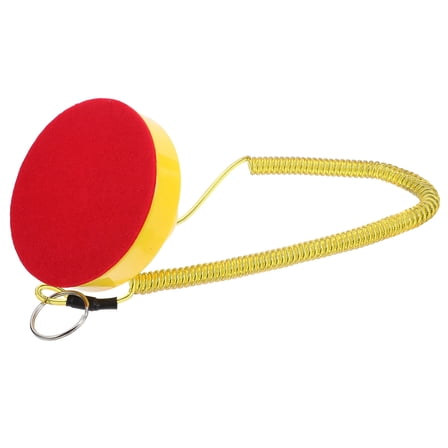 Milisten Table Hockey in Yellow ABS Plastic, 1 Piece, Indoor Family Game Accessory