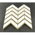 thumbnail image 6 of Arrow 1" x 4" Marble Mosaic Wall & Floor Tile - Case (10 Sheets), 6 of 7