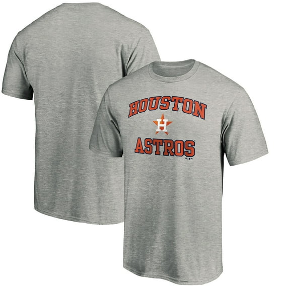 Men's Heather Gray Houston Astros Heart and Soul T-Shirt
