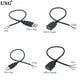 thumbnail image 2 of Cable de alimentación USB de 0,3 m/1m/2m, 5V, 2 pines, 2,0 A, hembra, macho, 4 pines, Conector de extensión para cargador, bricolaje, 2 of 3