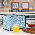 thumbnail image 6 of Haiem Blue Popcorn Print Toaster Covers 2 Slice Wide Slot,Bread Dust Cover & Fingerprint Protection,Bread Machine Cover,Appliance Covers, 6 of 7