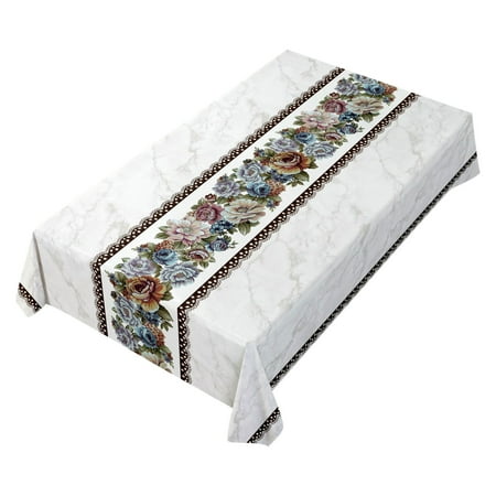 

Deals! Up to 65% off Ausyst Home And Oil-proof Embroidered Tablecloth Table Cloth Embroidered Oil-proof And Washable Tablecloth