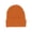 Orange, variant on Stylish Waffle Knit Cuff Beanie - Warm & Versatile Winter Hat For Mens Womens, Orange