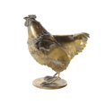 thumbnail image 6 of DecMode 13" Patina Chicken Garden Sculpture, 6 of 9