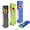 black, variant on Generic Rechargeable EDC Flashlight with Laser Pointer High Lumens Tactical Handheld Light RGB Side Glow Pocket Light Black 1Pcs