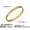 Z627-Gold, variant on Gold Bangle Bracelet for Women, 18K Gold Plated Bracelet, Minimalist Dainty Stackable Gold Bracelet, Lightweight Open Bangle Jewelry for Daily Wear