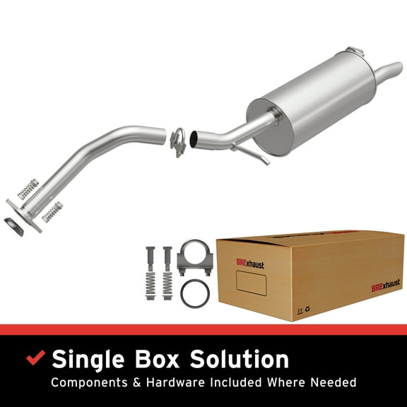 BRExhaust OE Replacement Exhaust System Kit 106-0134: Compatible with 2004-2009 Toyota Prius 1.5L