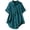 Green-06, variant on Women's 1X-4X Button Down Shirt Short Sleeve Collared Loose Fit Tunic Blouse Casual Pocket Top