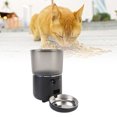 thumbnail image 1 of 4L Automatic Cat Feeders for Cats Dogs, Timed Pet Feeder with APP Control for Remote Feeding, Portion Control, Dry Food Dispenser Detachable, Anti Clogging Design, 1 of 7
