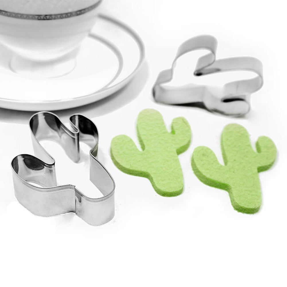 cactus cake biscuit cookie cutter decor sugar mold mould baking tool healthy  O 