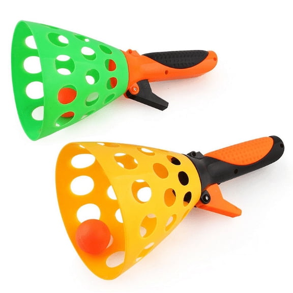 VONTER Click and Toss Game with 2 Catchers and 3 Balls - Fun Indoor Outdoor Game Perfect for Kids, Adults, Family and Friends Made with Durable and Strong Material