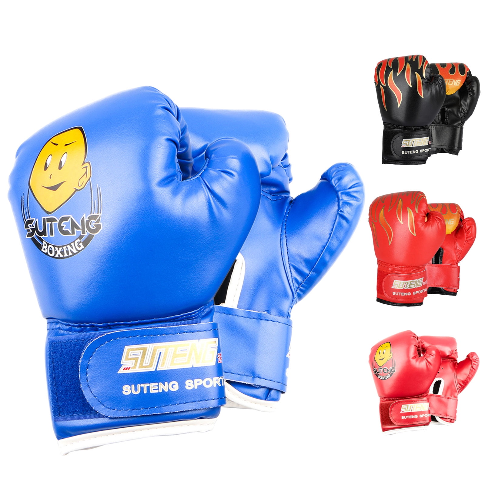 Wesing Kids Gloves Pro Training children Boxing gloves for youth 6OZ PU Leather