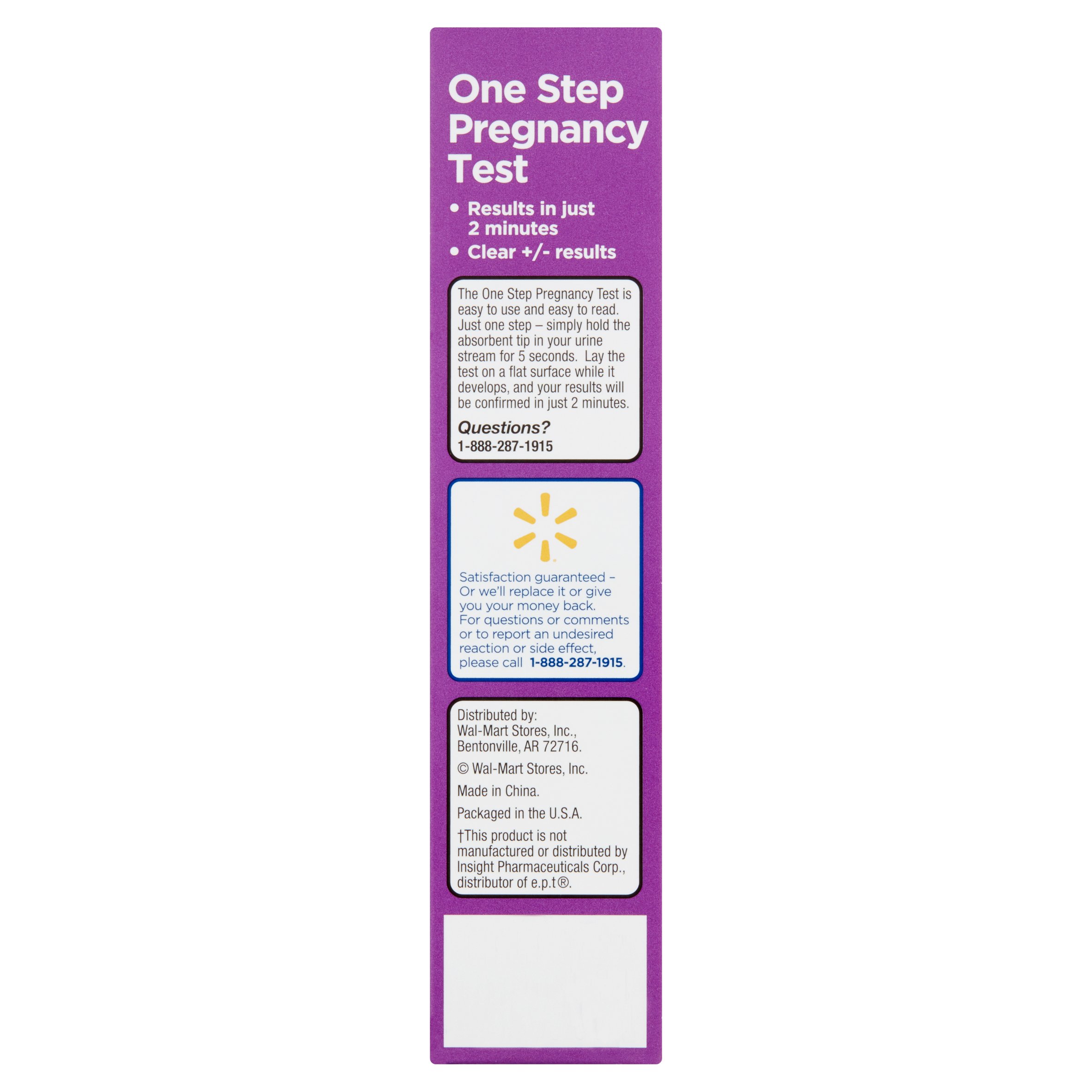Equate one step pregnancy test, 2 Ct - image 3 of 4