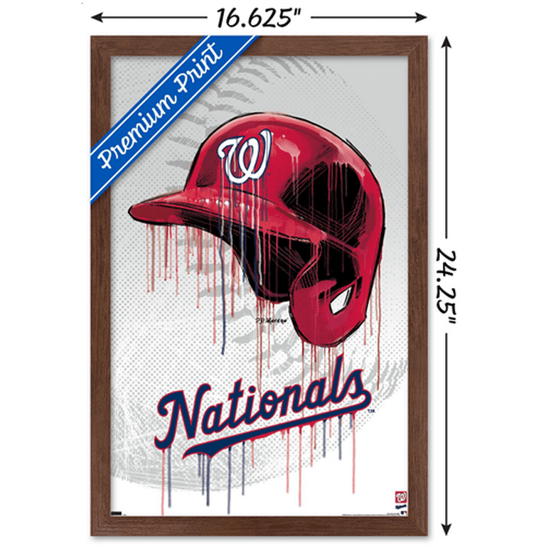 MLB Washington Nationals - Drip Helmet 22 Poster