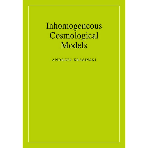 Inhomogeneous Cosmological Models, (Paperback)