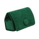 thumbnail image 3 of Joyero de terciopelo suave, minibolso organizador con botones, pequeño estuche de terciopelo para anillos de viaje, ideal como regalo para madres e Verde, 3 of 8