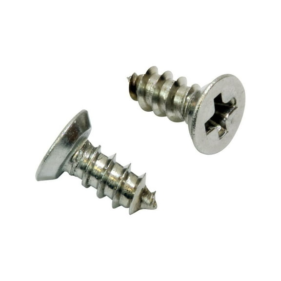 Bolt Dropper | 4 X 14" Stainless Flat Head Phillips Wood Screw 100 Pc 18-8