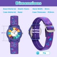 thumbnail image 3 of Watches for Kids Analog Watches with Elastic Fabric Strap for Girls Boys Birthday Christmas Gift for Kids, 3 of 6
