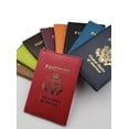 thumbnail image 5 of USA Genuine Leather Passport Cover Travel Document Holder ID Card Wallet, 5 of 10