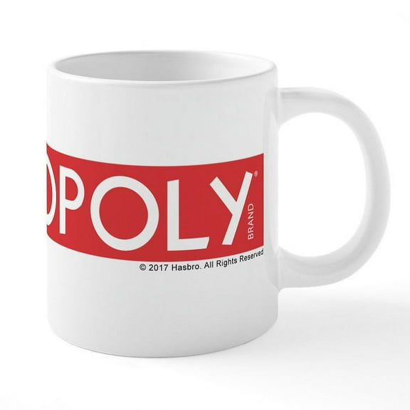 CafePress - Monopoly Logo - 20 Oz White Ceramic Mega Mug