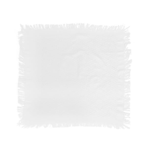 KAKOWELY Mantel de boda delicado y grueso, protector de mesa para el hogar (blanco)