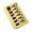 Gold color, variant on Necvior Adjustable 6 String Electric Guitar Bridge 10.5mm String Spacing for Enhanced Playability and Precise Tuning Stability