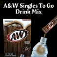 thumbnail image 7 of A&W Singles To Go Powdered Packets Caffeine Sugar Free Non-Carbonated Root Beer Water Drink Mix Soda Pop Beverages for Lunch Snacks Picnics Travel Camping, 3 Boxes - 6 Sticks Each (18 Total Servings), 7 of 7