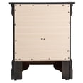 thumbnail image 5 of Glory Furniture Louis Phillipe 2 Drawer Nightstand in Black, 5 of 6