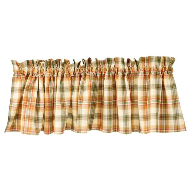 Lemon Pepper Country Window Valance By Park Designs, 72" x 14"