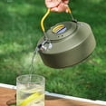 thumbnail image 3 of Outdoors Kettle, Camping Water Kettle 1L Plastic Handle Threaded Bottom Easy To Clean With External Lid For Picnic For Hiking, 3 of 8