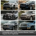 thumbnail image 4 of GHSDFBB Tri-Color Front Grille Badge Emblem for Tacoma 4 Runner Tundra Sequoia Rav4 Highlander（Yellow/Orange/Red, 4 of 7
