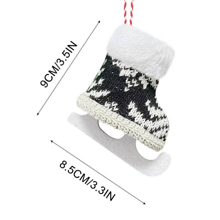 Womail Christmas Decorations Outfoor Indoor Clearance! Christmas  Decorations Santa Skates Series Santa Claus Christmas Tree Ornaments Gift  Accessories