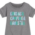 thumbnail image 3 of Instant Message - Cousins & Camping & Chaos - Toddler & Youth Girls Fleece Dress, 3 of 6