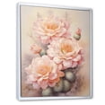 thumbnail image 2 of Designart "Pink Green Cactus love expression I" Floral & Botanical Floater Framed Wall Art Living Room, 2 of 7