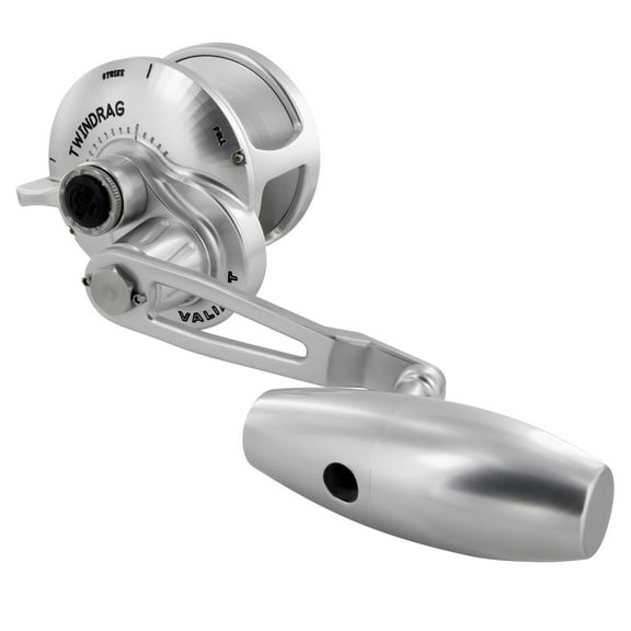 Accurate Valiant 1SPD Silver - BV-600N Right Conventional Reel