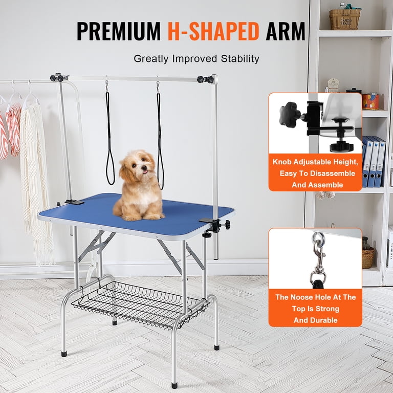 KFFKFF Pet Grooming Table, 36 x 24 Inch Stainless Steel photo 4