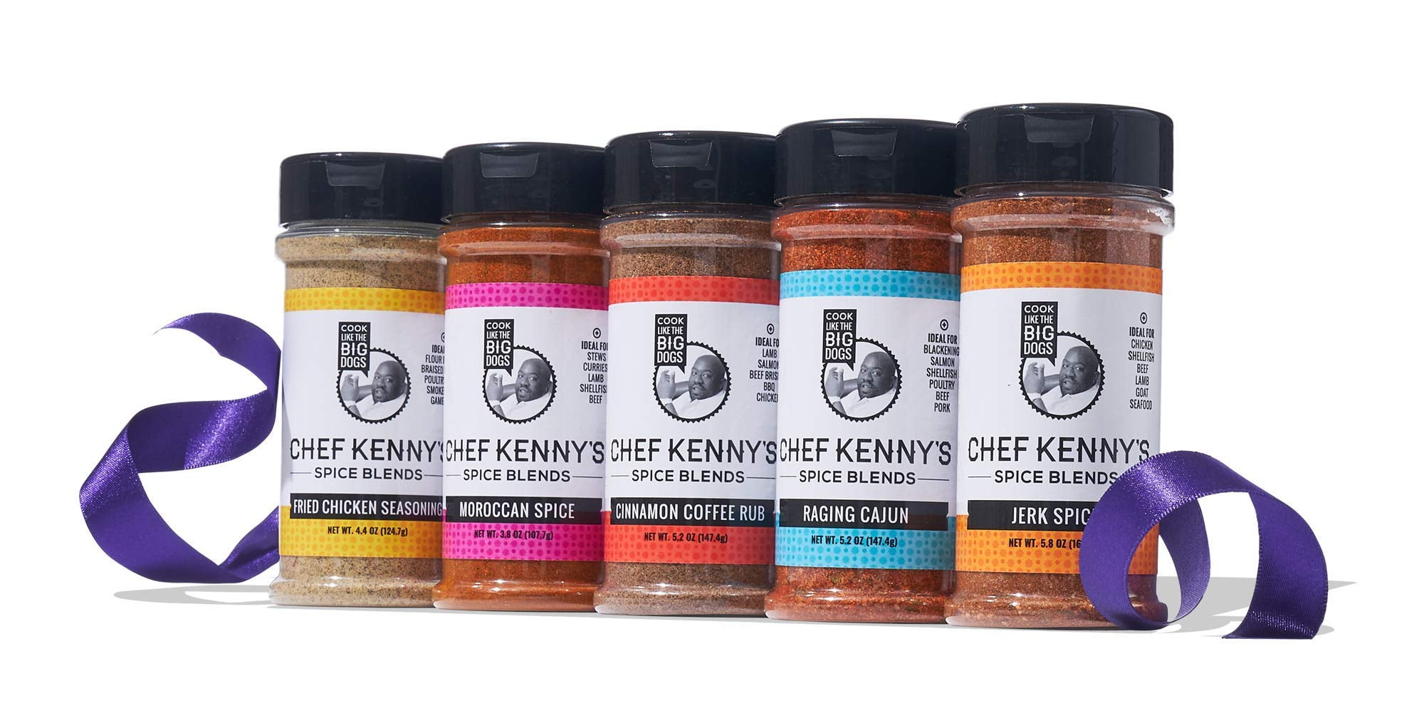 Chef Kenny Gilbert's Ultimate Spice Blends Gift Set 5 Artisanal