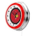 thumbnail image 2 of Illinois State University 19" Double Neon Wall Clock, 2 of 5