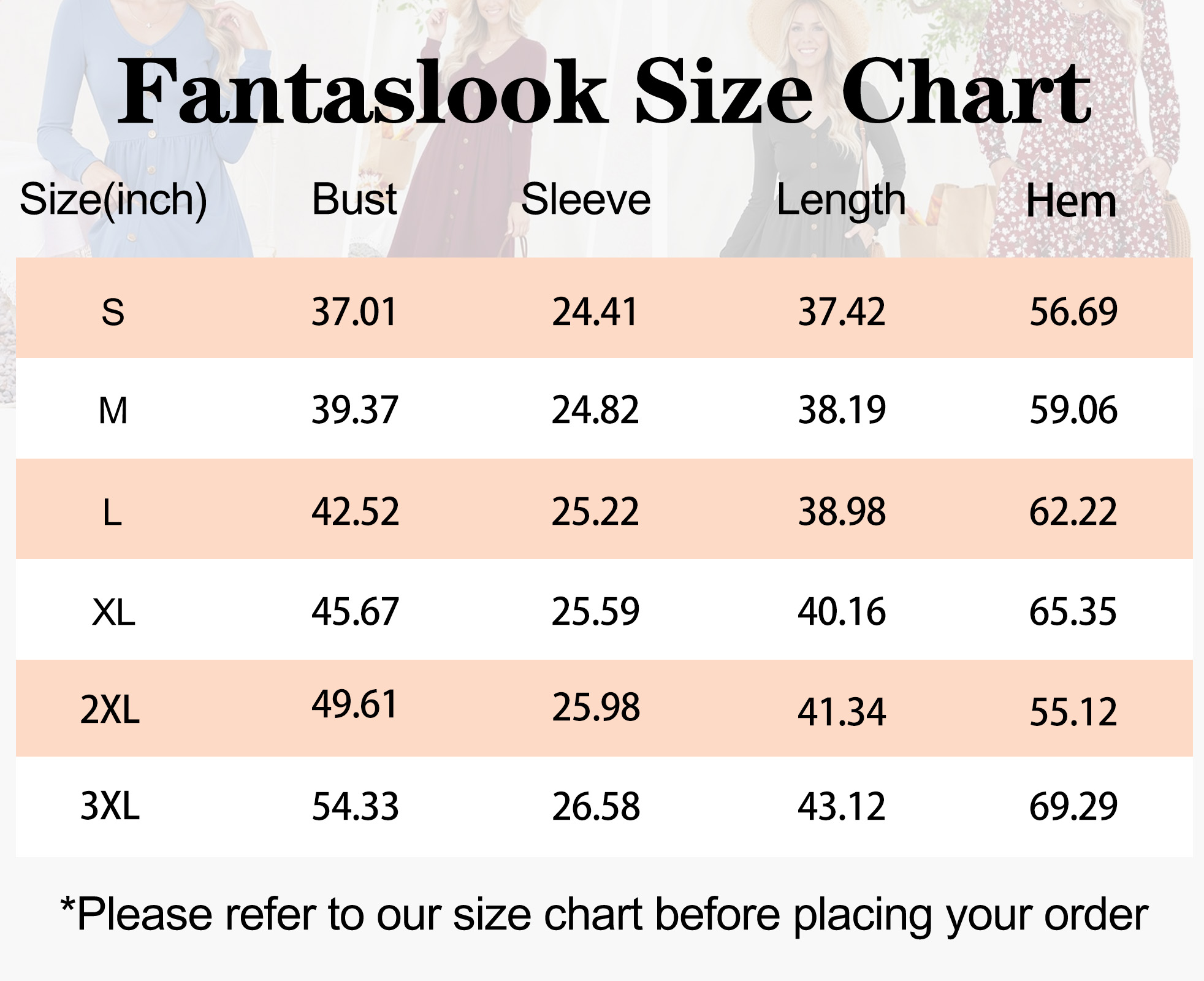 Fantaslook Women's Long Sleeve Floral Midi Dress photo 8