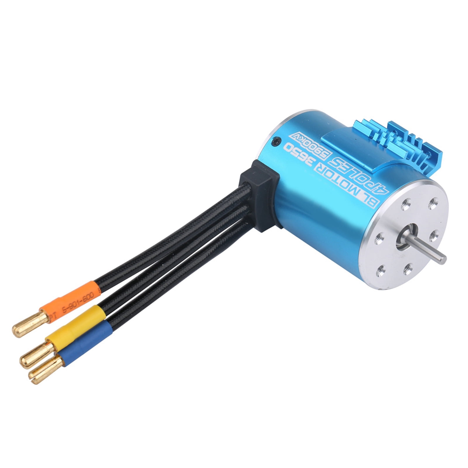 RC Car Motor, 12 Slots 3650/3T Motor RC Boat Motor, RC Boat For 1/10 1/