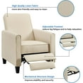 Landon Pushback Recliner Chairs, Reclining Chair, Small Recliners For