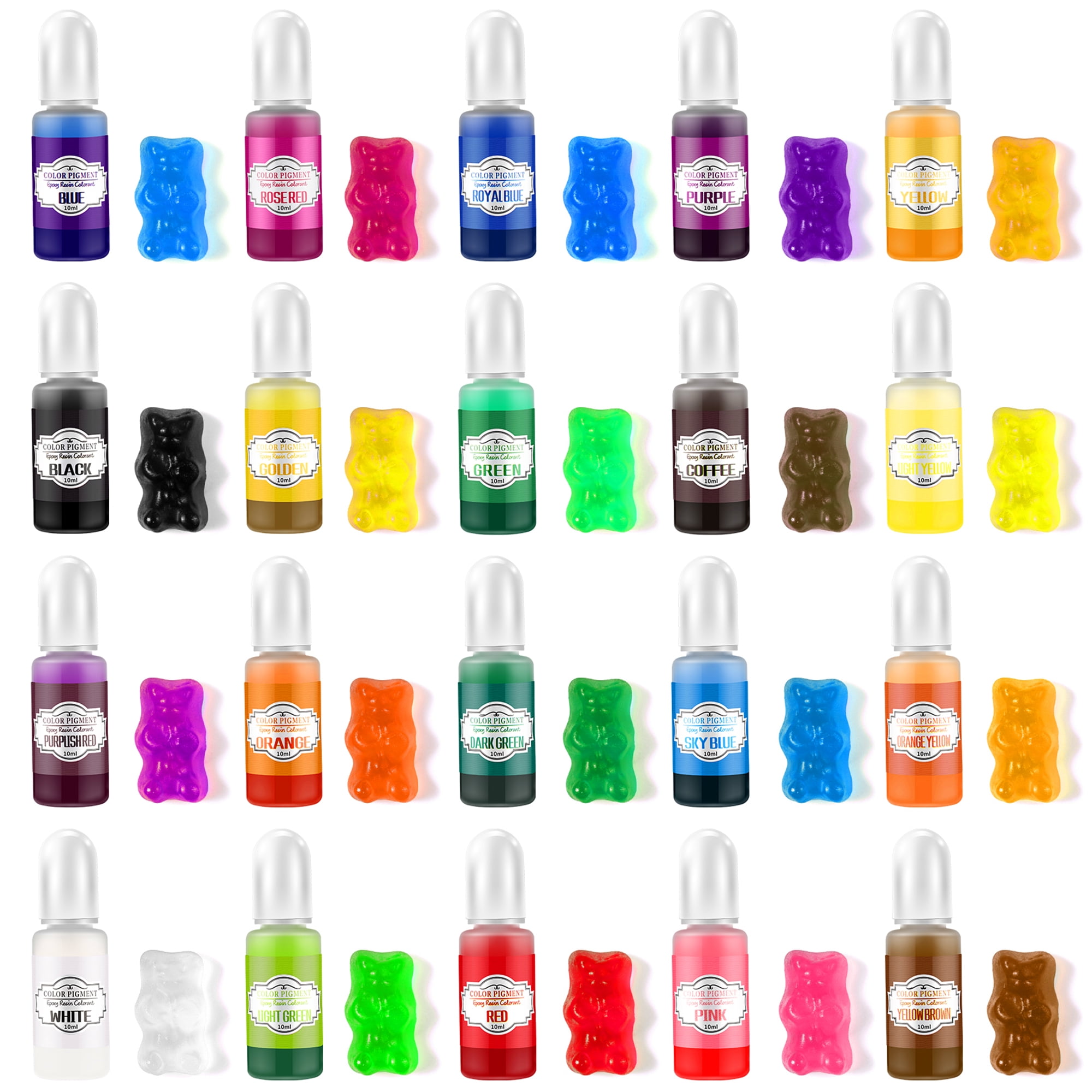 LETIGO Epoxy Resin Pigment 20 Colors Liquid UV Uganda Ubuy