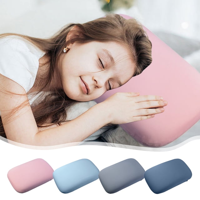 Xihbxyly Almohada de Soporte Cervical, Núcleo de Punto Suave, Material Transpirable y Refrescante, Alta Resiliencia para Quienes Duermen Boca arriba y Boca Abajo, Fácil de Lavar, Tamaño 38 X 26 X 10