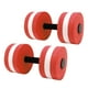 thumbnail image 5 of 2 mancuernas flotantes de espuma EVA para yoga, ejercicio, fitness, para hombres, mujeres y niños, color rojo, 5 of 14