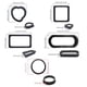 thumbnail image 4 of 1pc, Cake Mold Ring, Plastic Perforated Mousse Cake Ring, Cookie Cutters, Pancake Molds, Baking Tools, Kitchen Gadgets, Kitchen Accessories, Home Kitchen Items, Multiple Sizes And Shapes Optional, 4 of 5