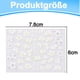 thumbnail image 2 of Pegatinas para uñas autoadhesivas, 7 hojas de pegatinas para decoración de uñas, flores, pegatinas para uñas, pegatinas estereoscópicas 5D para uñas, pegatinas para uñas para mujer, pegatinas para, 2 of 7