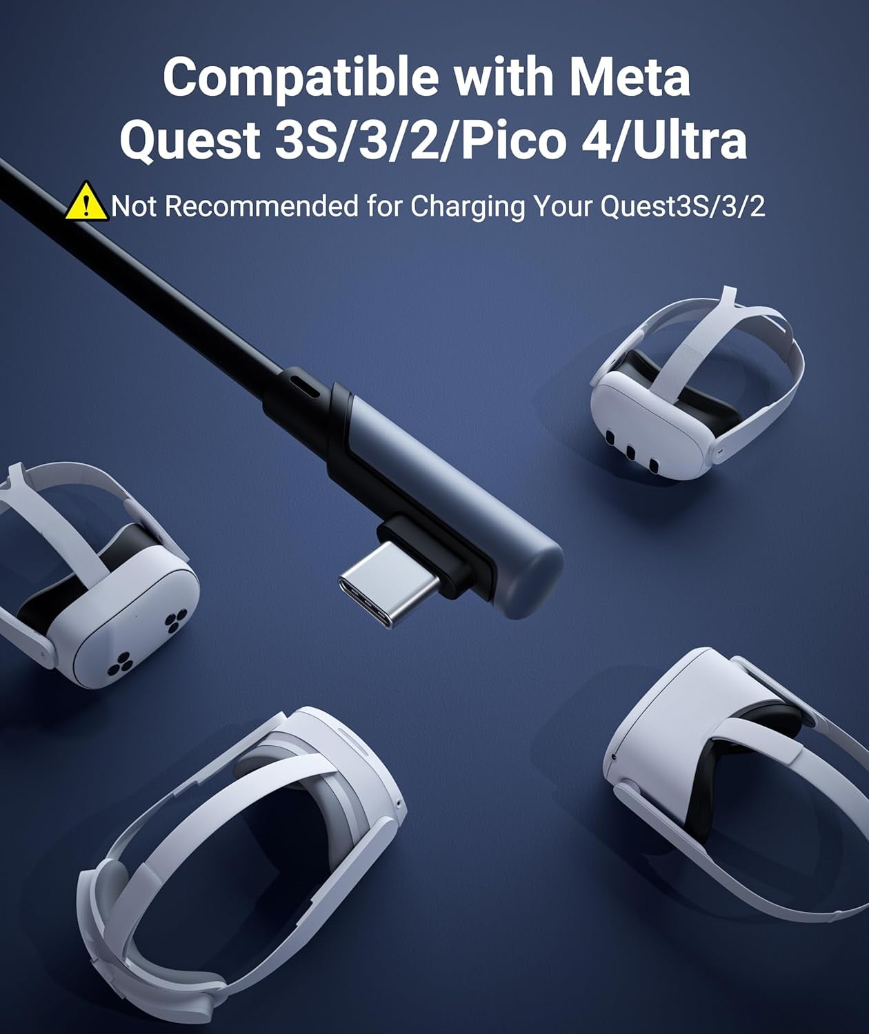 Oculus Quest 2/1/Rift S Compatible Link Cable, USB 3.0 Type A to C